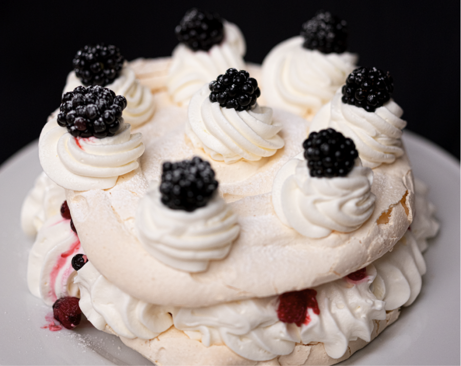 vacherin ai frutti rossi